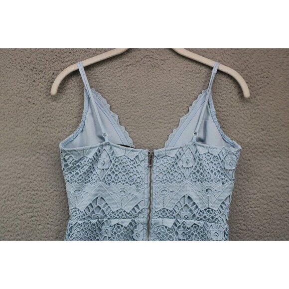 LuLu's Sway Away Lace Empire Waist Dress-Adj. Straps-Small-Lined-Cottagecore - Picture 13 of 15